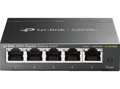 TP-LINK TL-SG105S 5-PORT GIGABIT SWITCH METALLGEHÄUSE Switch 5 von TP-LINK