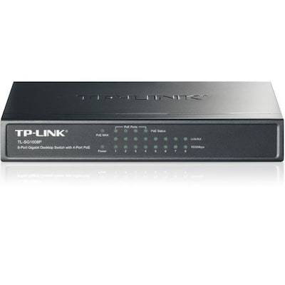 TP-LINK TL-SG1008P 8x Port Desktop Gigabit unmanaged Switch mit 4x PoE von TP-Link