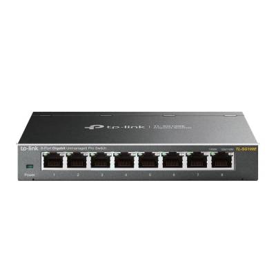 TP-LINK TL-SG108E 8-Port-Gigabit-Unmanaged Pro Switch von TP-Link