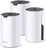 TP-Link AC1900 Whole Home Mesh Wi-Fi SystemSPEED: 600 Mbps at 2.4 GHz + 1300 Mbps at 5 GHzSEPC: 3? Internal Antennas, 3? Gigabit Ports (WAN/LAN auto-sensing), Qualcomm CPUFEATURE: Deco App, Router/AP Mode, IPv6, IPTV, Parental Controls, QoS, MU-MIMO, Beamformi (DECO S7(3-PACK)) von TP-Link