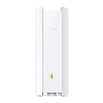 TP-Link EAP610-Outdoor AX1800 Gigabit Dualband WiFi 6 WLAN Access point (Dualband 1775Mbit/s, Omada SDN, zentrales Management, 1 Gigabit Port, IP67, nahtloses WLAN-Roaming, PoE angetriebene) weiß von TP-Link