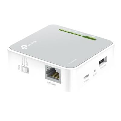 TP-Link TL-WR902AC AC750 WLAN Nano Router (433Mbit/s (5GHz) +300Mbit/s (2,4GHz) (tragbar, Accesspoint, TV Adapter, Repeater, Router, Client, Media, FTP Server), weiß/ grau von TP-Link