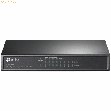 TP-Link TP-Link TL-SG1008P 8-Port Gigabit Desktop Switch 4x PoE von TP-Link