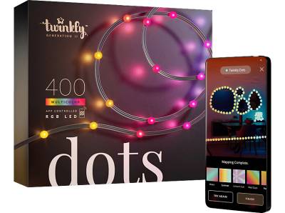 TWINKLY Dots LED Lichterkette RGB 16 Mio. Farben von TWINKLY