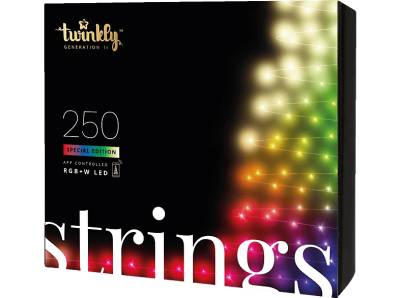 TWINKLY Strings 20m LED Lichterkette RGB, Weißtöne, Warmweiß von TWINKLY