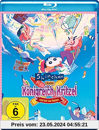 SHIN CHAN - Crash! Königreich Kritzel und fast vier Helden [Blu-ray] von Takahiko Kyogoku