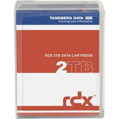 RDX Cartridge 2,0 TB, Wechselplatten-Medium von Tandberg