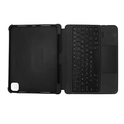 Tablet-Tastaturhüllen für IOS Tablet Pro 11 (2018/2020/2021) für IOS Tablet Air 4 10.9 (2020), 15° Neigung, Kabellose Tastatur mit Hintergrundbeleuchtung, Abnehmbare Abdeckung für IOS-Tablet von Tangxi