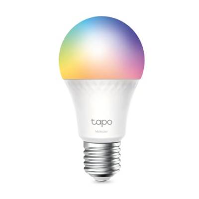 Tapo TP-Link L535E alexa lampe E27, Matter zertifiziert, Mehrfarbrige dimmbare smarte WLAN Glühbirne, Kompatibel mit Alexa, Siri oder Google Assistant, Energieüberwachung, Kein Hub notwendig von Tapo
