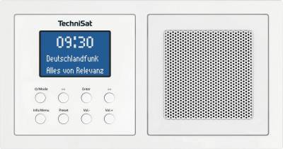 TechniSat DIGITRADIO UP 1 Digitalradio (DAB) (Digitalradio (DAB), UKW mit RDS, 2 W, Unterputzradio) von TechniSat