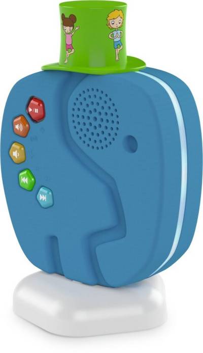 TechniSat TECHNIFANT Lautsprecher (1 W, Audioplayer, Leistungsstarker Akku, Bluetooth, Mit MP3 bespielbar) von TechniSat