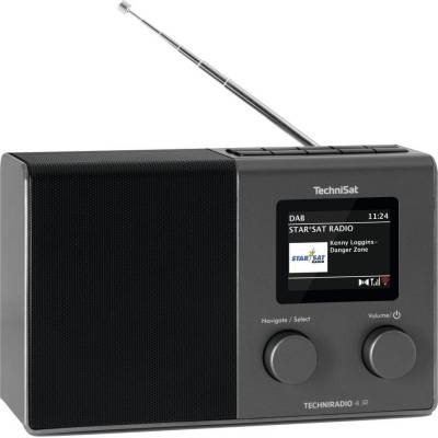 TechniSat TECHNIRADIO 4 IR kompaktes Internet-Radio (Digitalradio (DAB), Internetradio, UKW mit RDS, 3 W) von TechniSat