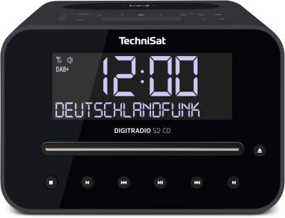 DigitRadio 52 CD Uhrenradio mit CD anthrazit von Technisat