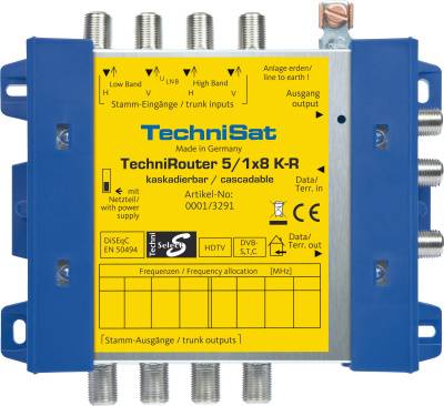 Technisat TechniRouter 5/1x8 K-R Multischalter von Technisat