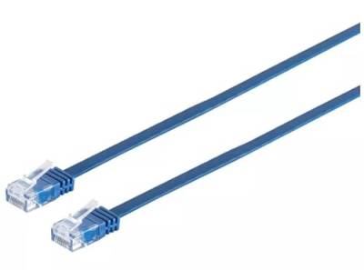 Tecline 10 m CAT6 RJ-45 10 m CAT6 U/UTP (UTP) blau Netzwerk-Kabel – Netzwerk-Kabel (10 m, Cat6, U/UTP (UTP), RJ-45, RJ-45, blau) von Tecline