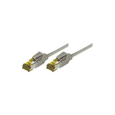 Tecline Category 6A Ethernet Kabel (0,3 m) grau von Tecline