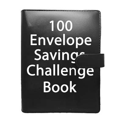 Budget Binder | 100 Umschläge Challenge Binder | Budget Binder Challenges - Savings Challenges Book, Budget Book with Cash Envelopes von Teksome