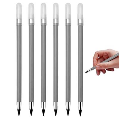 Teksome Everlasting Tintenloser Bleistift – löschbare Zeichenstifte mit Radiergummis, wiederverwendbarer, immerwährender Bleistift, austauschbare Spitze, tintenloser Bleistift zum Schreiben, Zeichnen, von Teksome