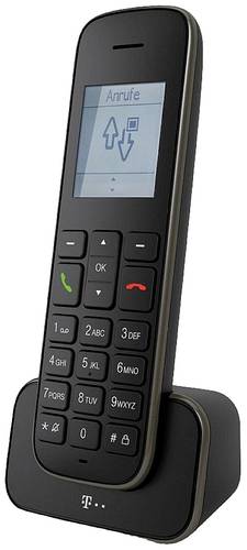 Telekom Sinus 207 Pack DECT Mobilteil Schwarz von Telekom