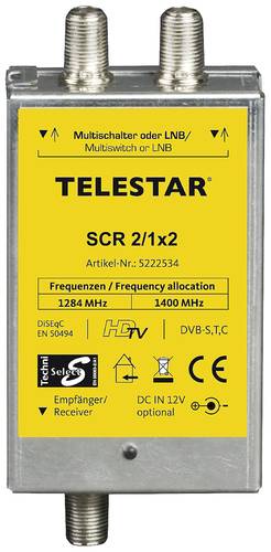 Telestar SCR 2/1x2 SAT Multischalter Unicable von Telestar