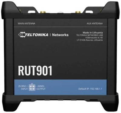 Teltonika RUT901 WLAN Router Integriertes Modem: LTE 2.4GHz von Teltonika