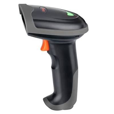 Tera Pro-Serie Extreme Leistung Barcode-Scanner 1D Kabellos Laser, 2.4G Wireless & Bluetooth Schnelles & USB Wired Kabelgebunden & Präzises Scannen für Ultralange Barcodes Plug and Play, L0013B-OG von Tera