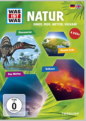 Was Ist Was DVD Natur. Dinos, Erde, Wetter, Vulkan von Tessloff