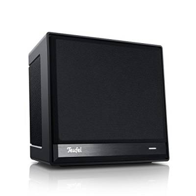 Teufel ONE S Kompakter Multiroom Lautsprecher mit WLAN und Bluetooth, Wecker, Musikstreaming - schwarz von Teufel