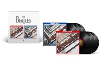 The Beatles 1962-1966 & 1967-1970, inkl. Single Now & Then (Ltd. Red & Blue 6LP) von The Beatles