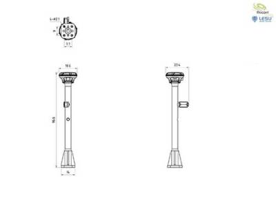 Thicon Models 58610 1:14 GPS-Antenne 1St. von Thicon Models