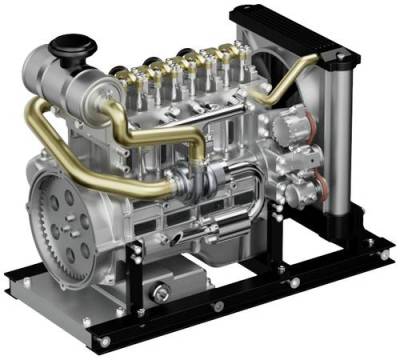 Thicon Models Diesel-Motor 4-Zylinder 21016 Bausatz von Thicon Models