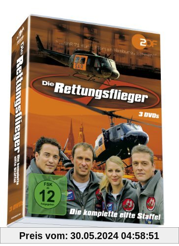 Die Rettungsflieger - Die komplette elfte Staffel auf 3 DVDs! von Thomas Nikel