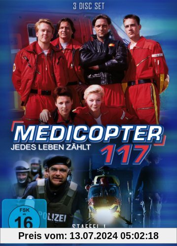 Medicopter 117 - jedes Leben zählt: Staffel 1, Folge 01-08 (3 Disc Set) von Thomas Nikel