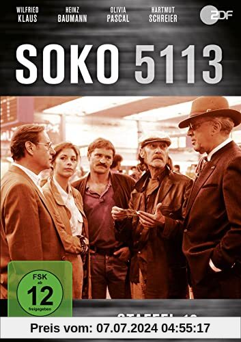 Soko 5113 - Staffel 13 [4 DVDs] von Thomas Nikel