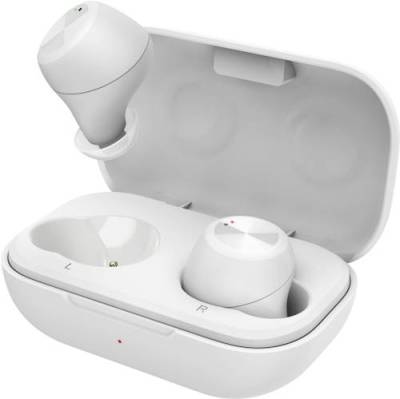 Thomson WEAR7701 In Ear Kopfhörer Bluetooth® Weiß Headset, Touch-Steuerung, Wasserabweisend von Thomson