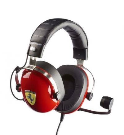 Thrustmaster T.Racing Scuderia Headset Ferrari Edition - für PS4, XBOX, PC, A... von Thrustmaster