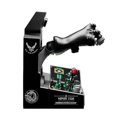 Thrustmaster Viper TQS Mission Pack für PC, Schubhebelquadranten-System aus Metall, Inklusive Schubhebel und Steuerpanel, Hall-Effekt-Präzision, 64 Aktionstasten, 6 Achsen von Thrustmaster