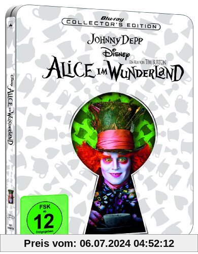 Alice im Wunderland - Steelbook [Blu-ray] [Collector's Edition] von Tim Burton