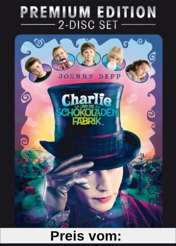 Charlie und die Schokoladenfabrik (Premium Edition) [2 DVDs] von Tim Burton