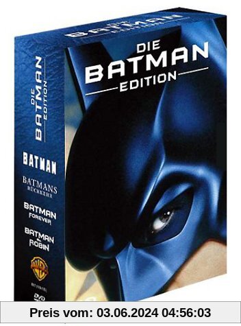 Die Batman Edition (4 DVDs) von Tim Burton