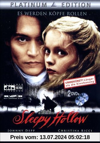 Sleepy Hollow (Platinum Edition) [Special Edition] [2 DVDs] von Tim Burton