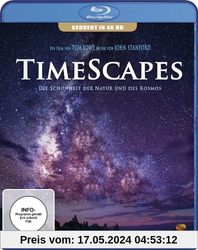 TimeScapes - Die Schönheit der Natur und des Kosmos [Blu-ray] von Tom Lowe