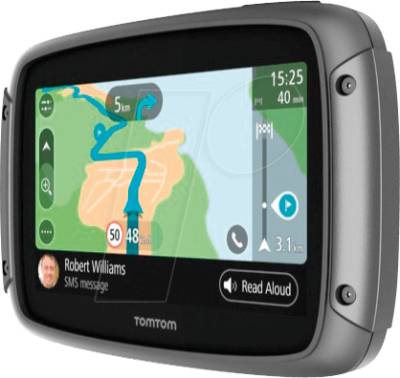 TOMTOM RIDER 500 - Motorrad-Navi - 4,3'' (10,9cm), CEU (23 Länder), wetterfest, WiFi von TomTom