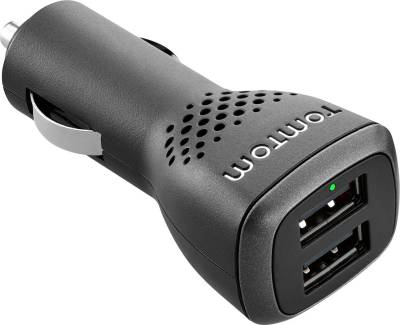 TomTom Dual Fast Charger USB-Ladegerät (150 mA, 1-tlg) von TomTom