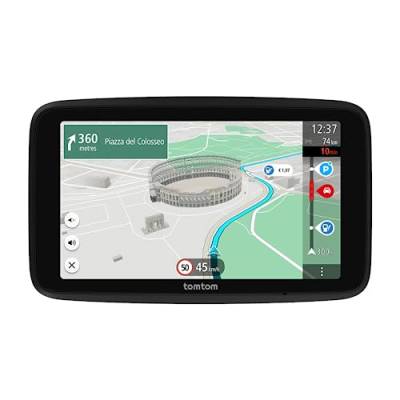 TomTom Navigationsgerät GO Superior (6 Zoll, Stauvermeidung dank TomTom Traffic, Karten-Updates Welt, schnelle Updates via WiFi, Verfügbarkeit von Parkplätzen, Kraftstoffpreise) - NEUE SOFTWARE von TomTom