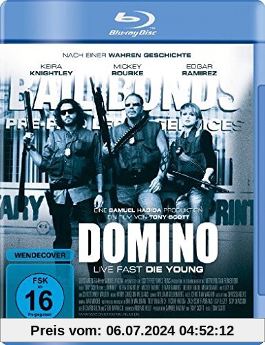 Domino - Live fast, Die young [Blu-ray] von Tony Scott