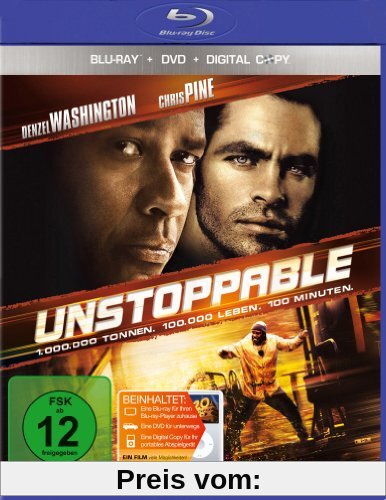 Unstoppable - Außer Kontrolle (+ DVD + Digital Copy) [Blu-ray] von Tony Scott