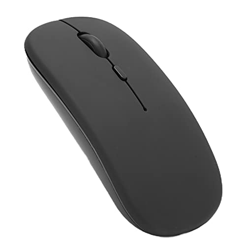 Topiky Kabellose Blutooth-Maus mit Empfänger-Ladekabel 1600 DPI Mute Mutton Cordless-Maus für Office-Laptop-Computer-Tablet (Dualmodus) von Topiky