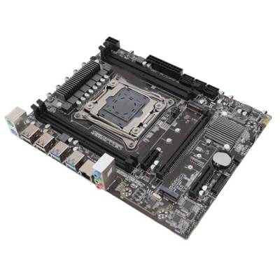 Tosuny X99 Computer Motherboard, Dual Channel DDR4 Gaming Motherboard, LGA 2011 3 CPU Steckplatz, NVME, SATA3.0, USB2.0/3.0, M.2 Steckplatz, Integrierte Chip Soundkarte, 8 Phasen Netzteil von Tosuny