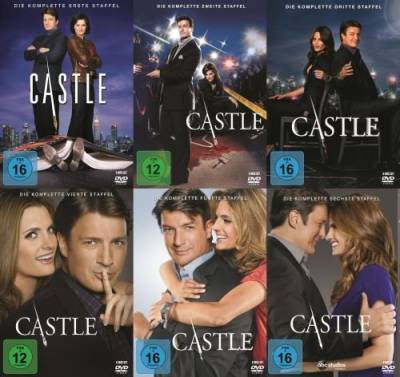 Castle: Staffeln 1 - 6 [33 DVDs] von Touchstone